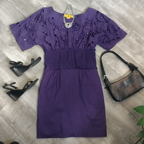 Catherine Malandrino Dresses & Skirts - Catherine Malandrino floral cutout dress